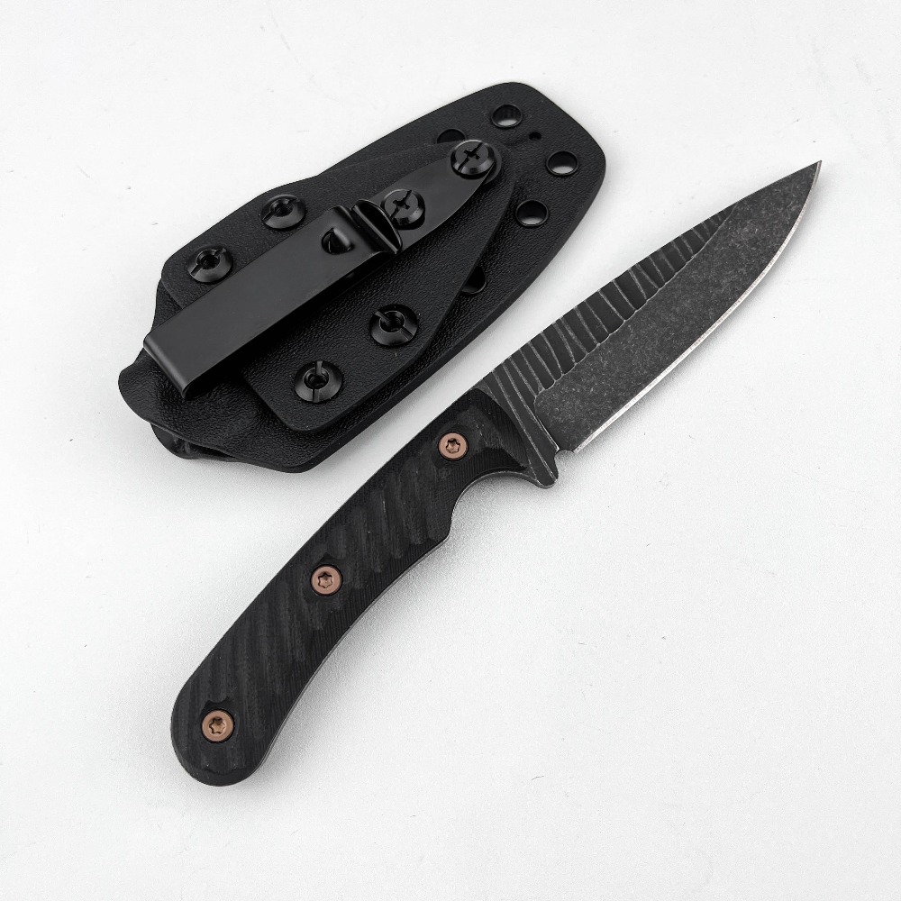 Bushcraft Knife Fixed - سكين بوشكرافت ذو نصل كامل من
