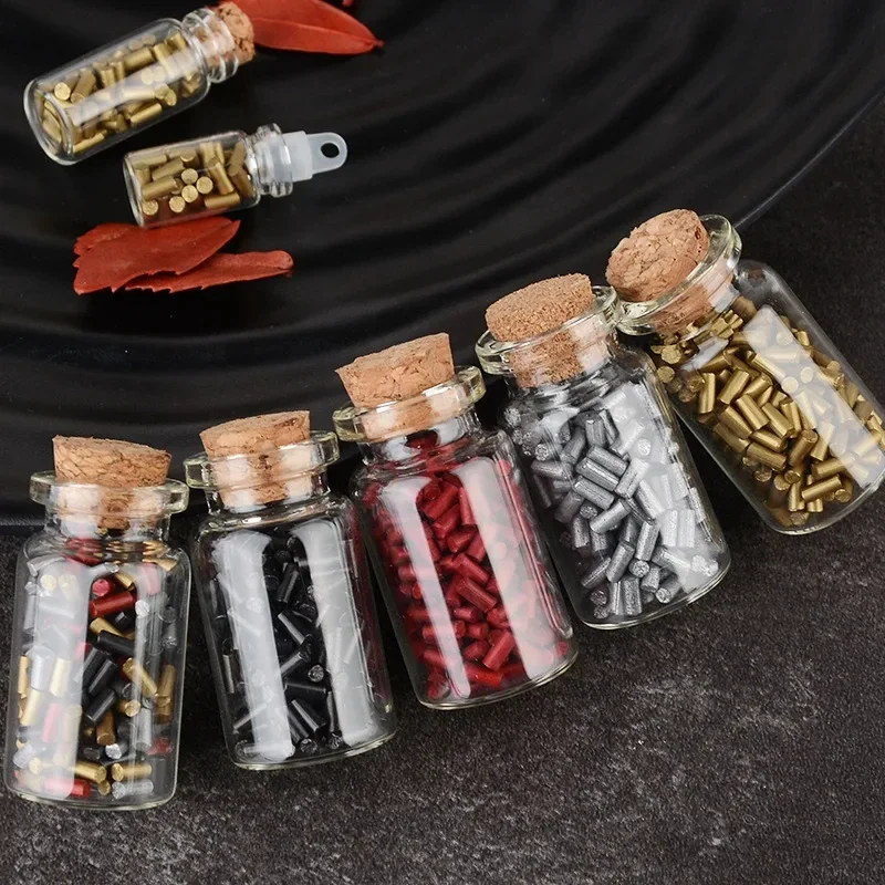 Fire Starting Kit - 500 قطعة حجر صوان ذهبي مطحون