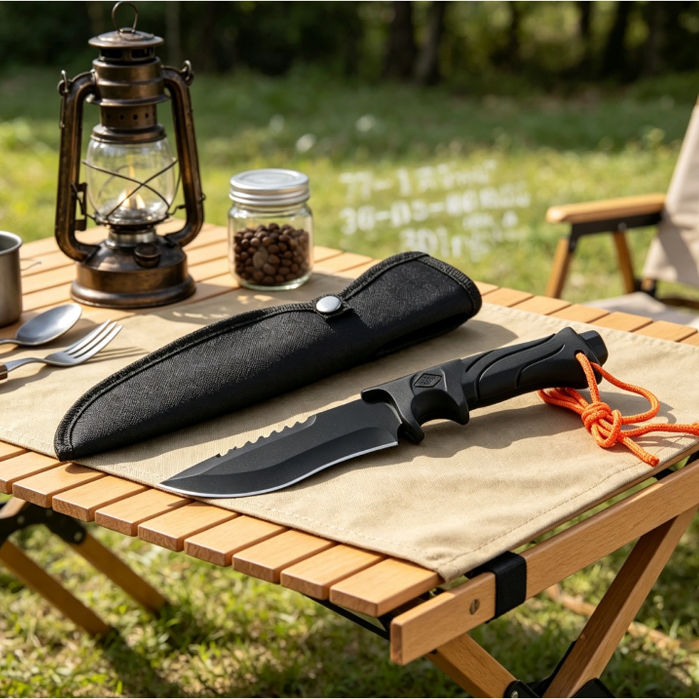 سكين متعدد الاستخدامات للتخييم - مراجعة Bushcraft Knife Fixed وسعره