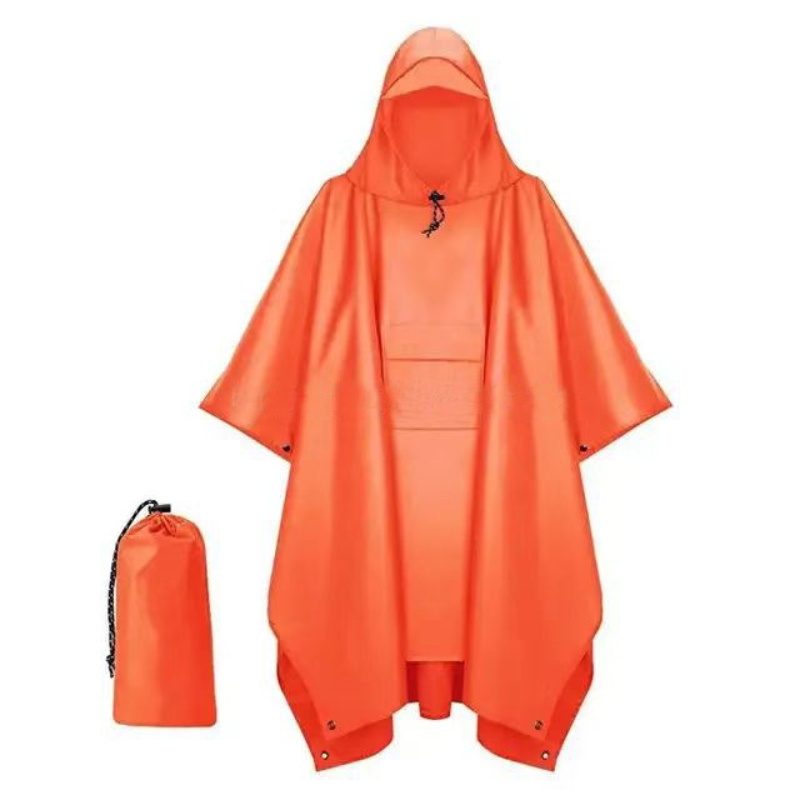 في الهواء الطلق 3 في 1 معطف وا - مراجعة Emergency Poncho Rain وسعره