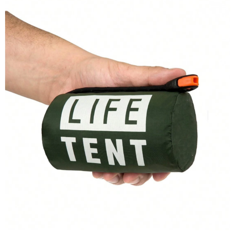 خيمة طوارئ أنبوبية من المايلار - مراجعة Emergency Mylar Tent وسعره