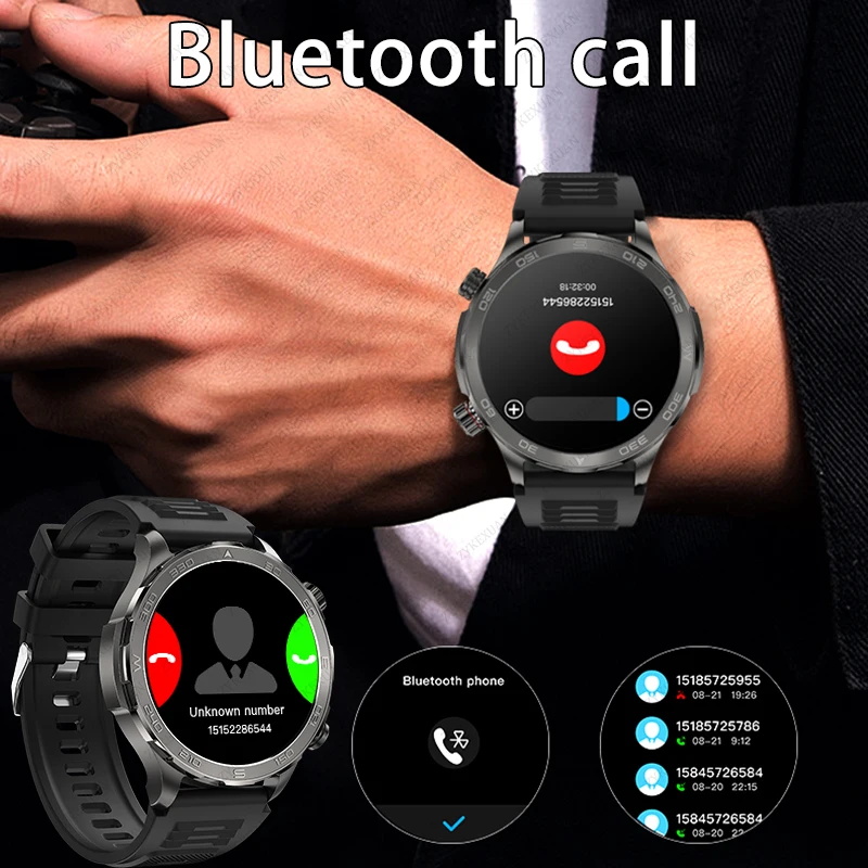 ساعة ذكية جديدة للرجال مع نظام - مراجعة Compass Lensatic وسعره