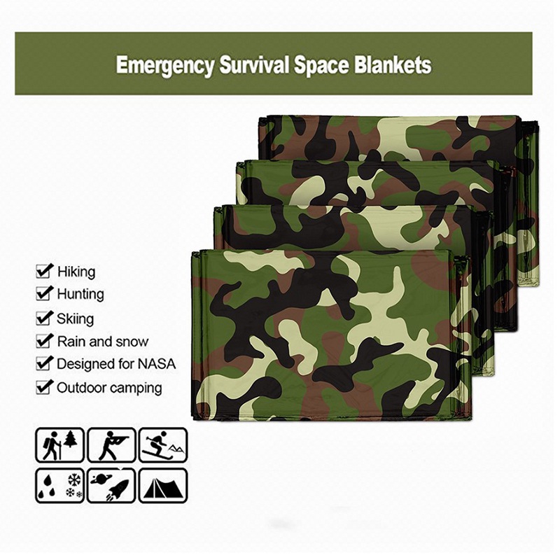 1 قطعة بطانية حرارية للطوارئ ل - مراجعة Bivy Bag Emergency وسعره