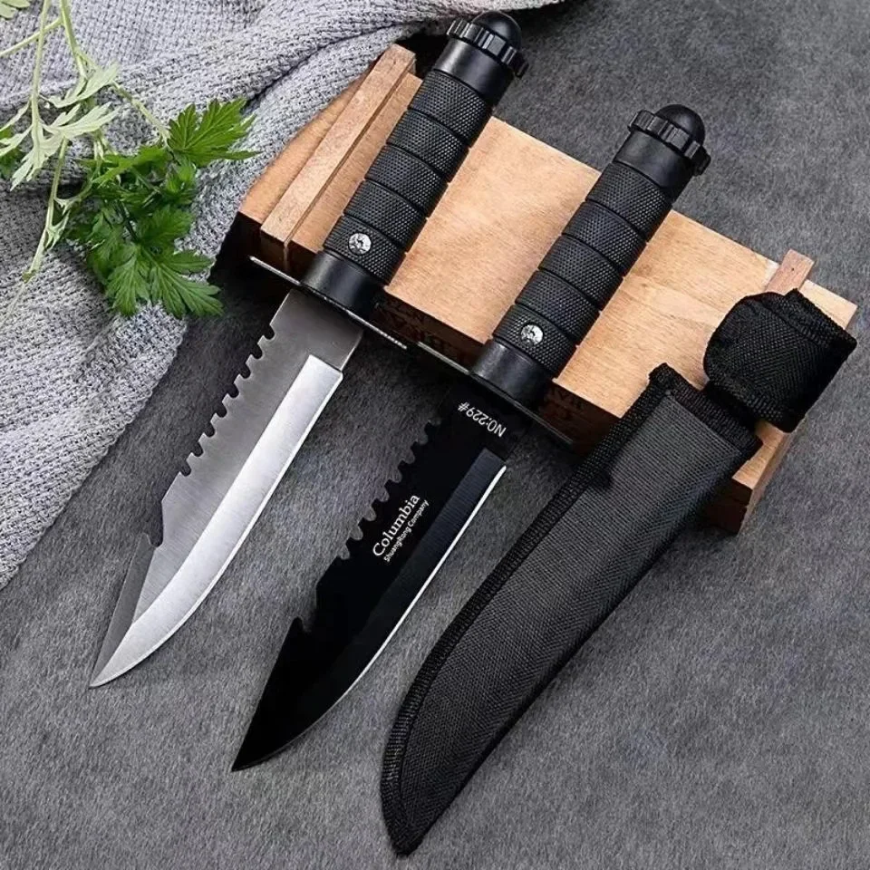 سكين مستقيم للتخييم والاستخدام - مراجعة Bushcraft Knife Fixed وسعره