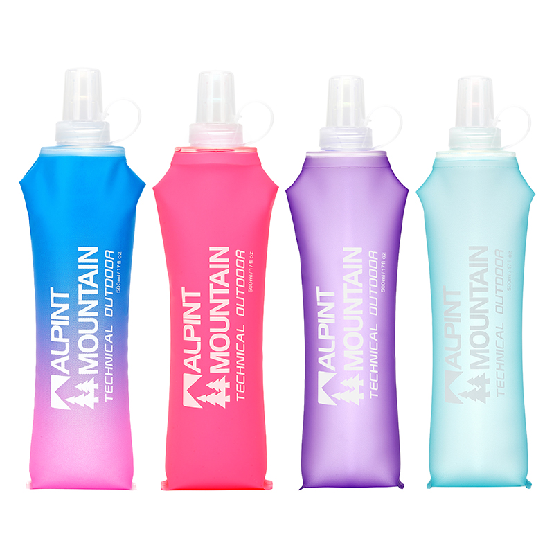 زجاجة ماء قابلة للطي بسعة 500  - مراجعة Water Bag Collapsible وسعره