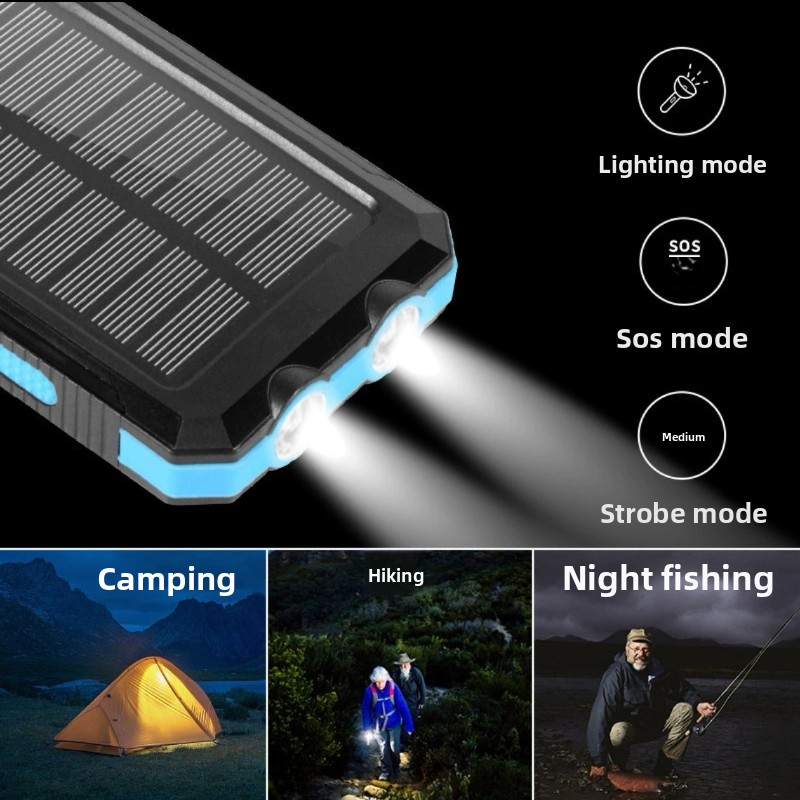شاحن محمول يعمل بالطاقة الشمسي - مراجعة Solar Emergency Charger وسعره