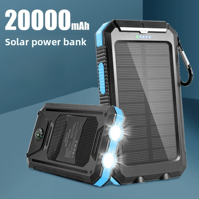شاحن محمول يعمل بالطاقة الشمسي - مراجعة Solar Emergency Charger وسعره