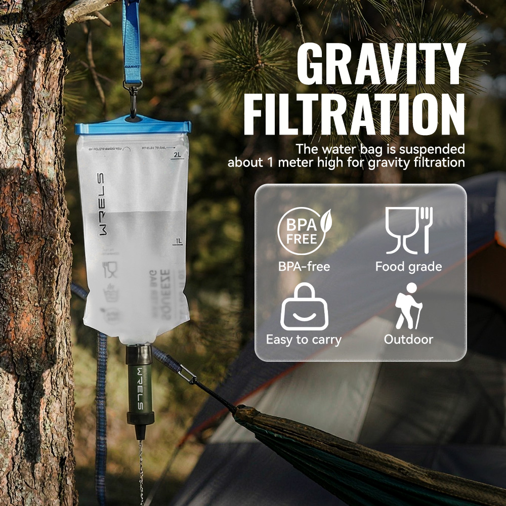 جهاز تنقية المياه المحمول WREL - مراجعة Water Purification Straw وسعره