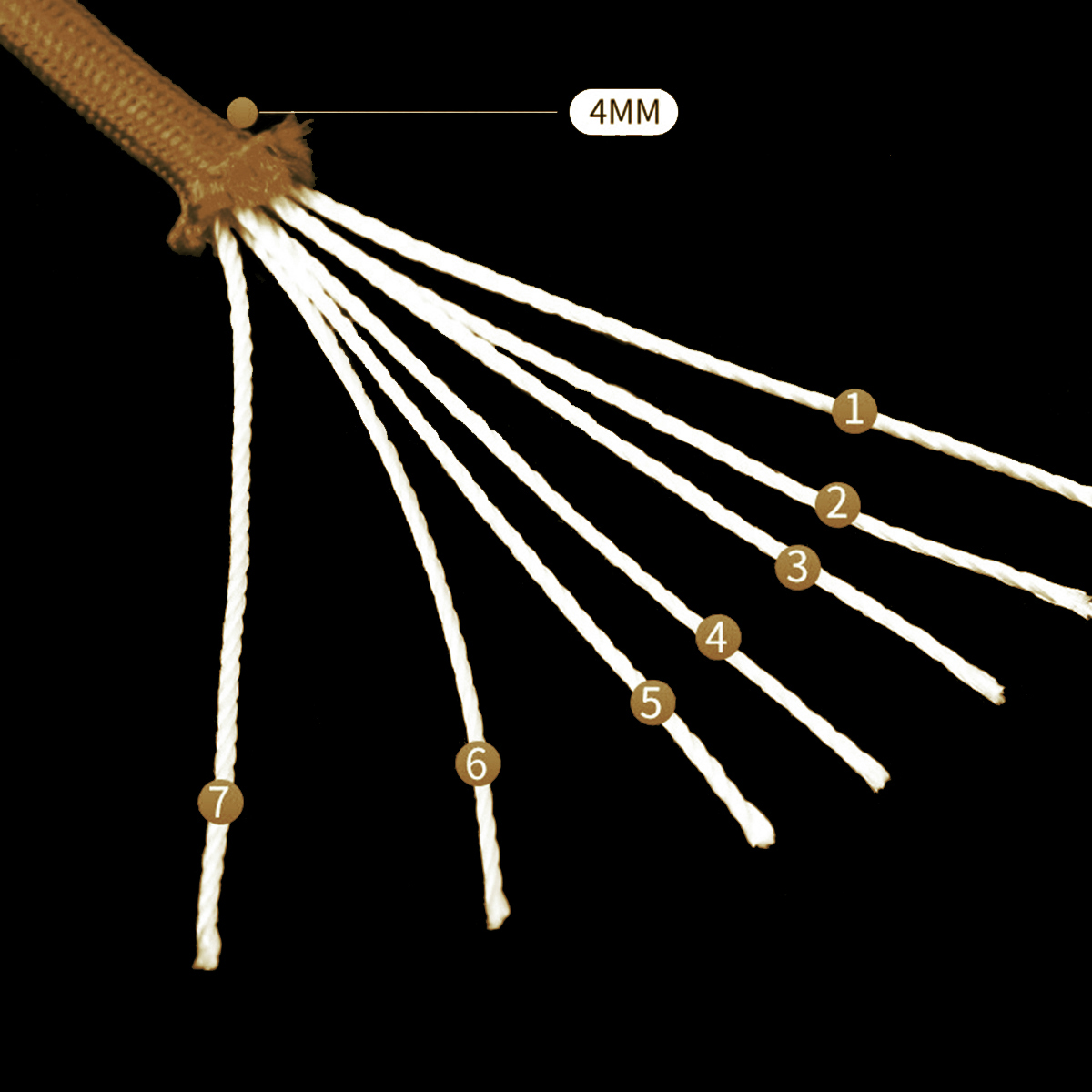 550 حبل باراكورد المظلة الحبل  - مراجعة Para Cord 1000Ft وسعره