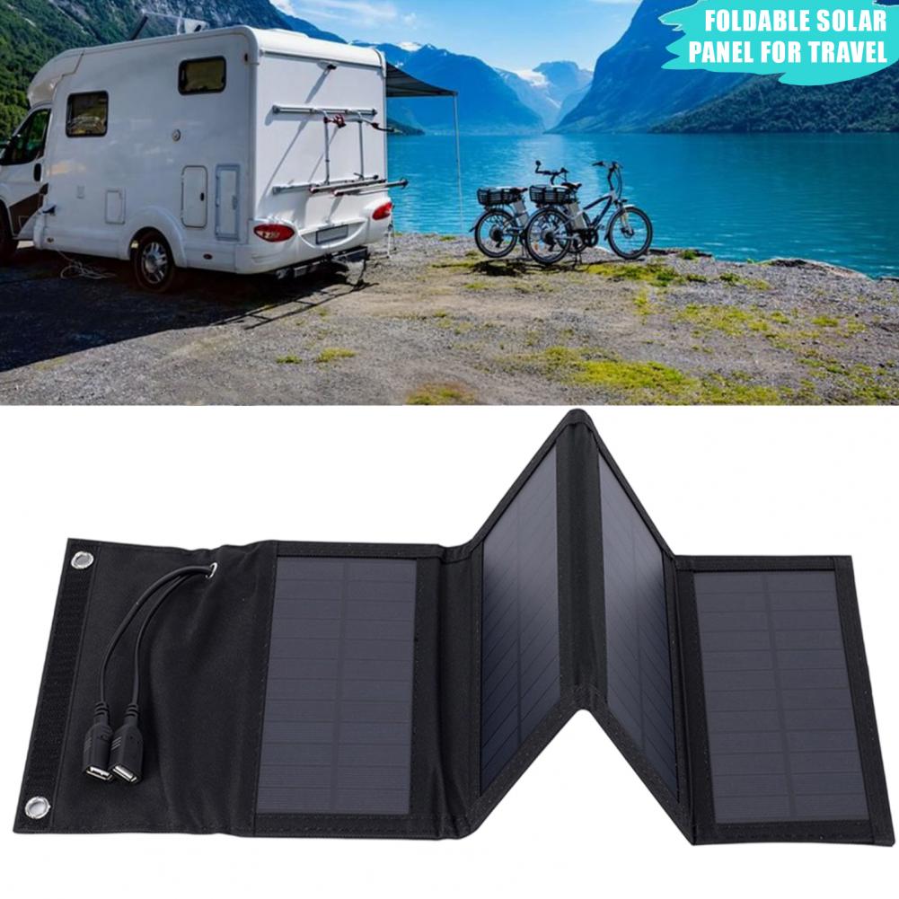 شاحن شمسي محمول قابل للطي بقوة - مراجعة Solar Emergency Charger وسعره