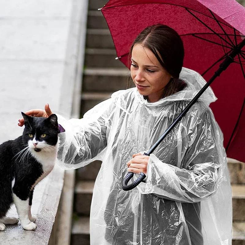 معطف واق من المطر مقاوم للماء  - مراجعة Emergency Poncho Rain وسعره