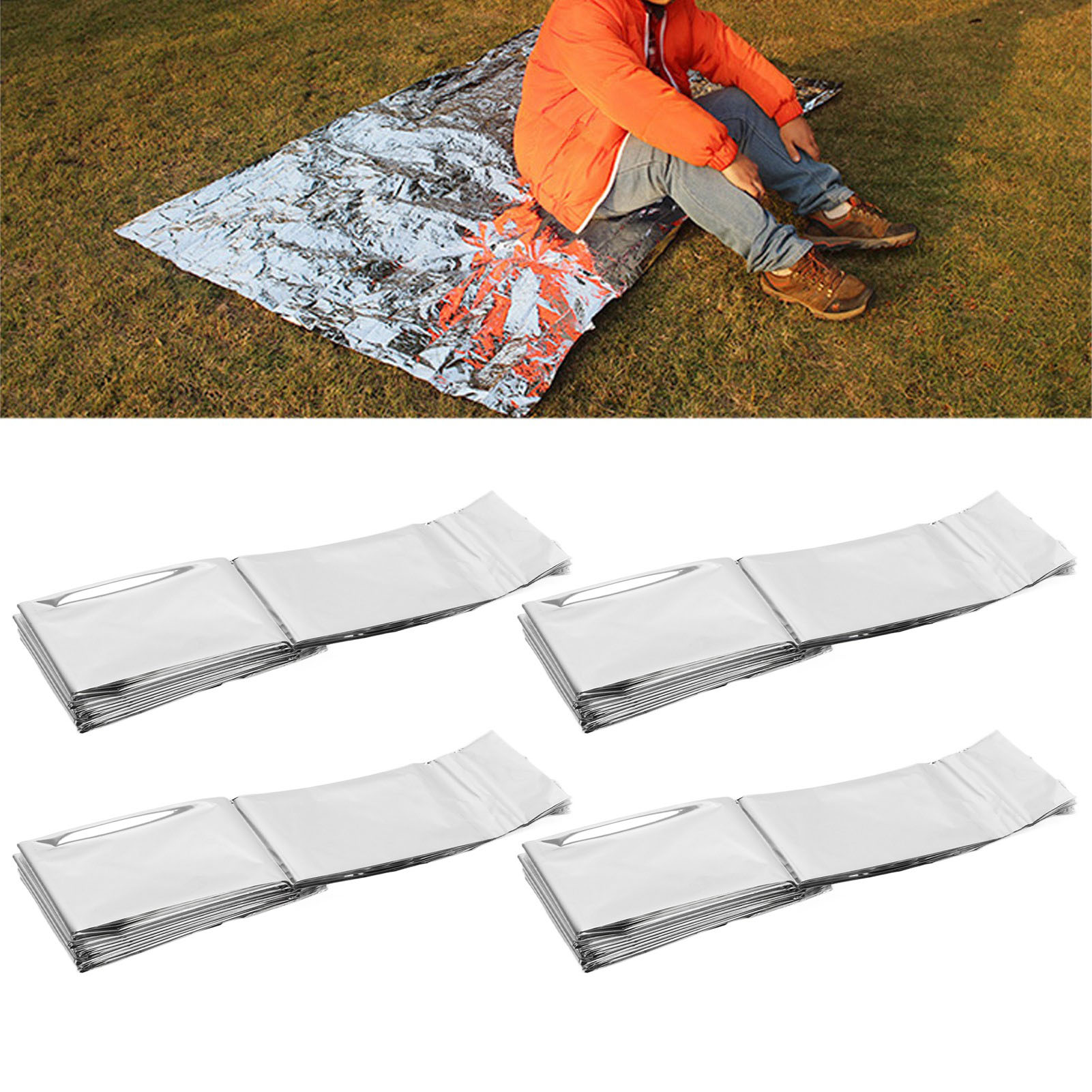 بطانية نجاة محمولة للطوارئ، عا - مراجعة Survival Blanket Reflective وسعره