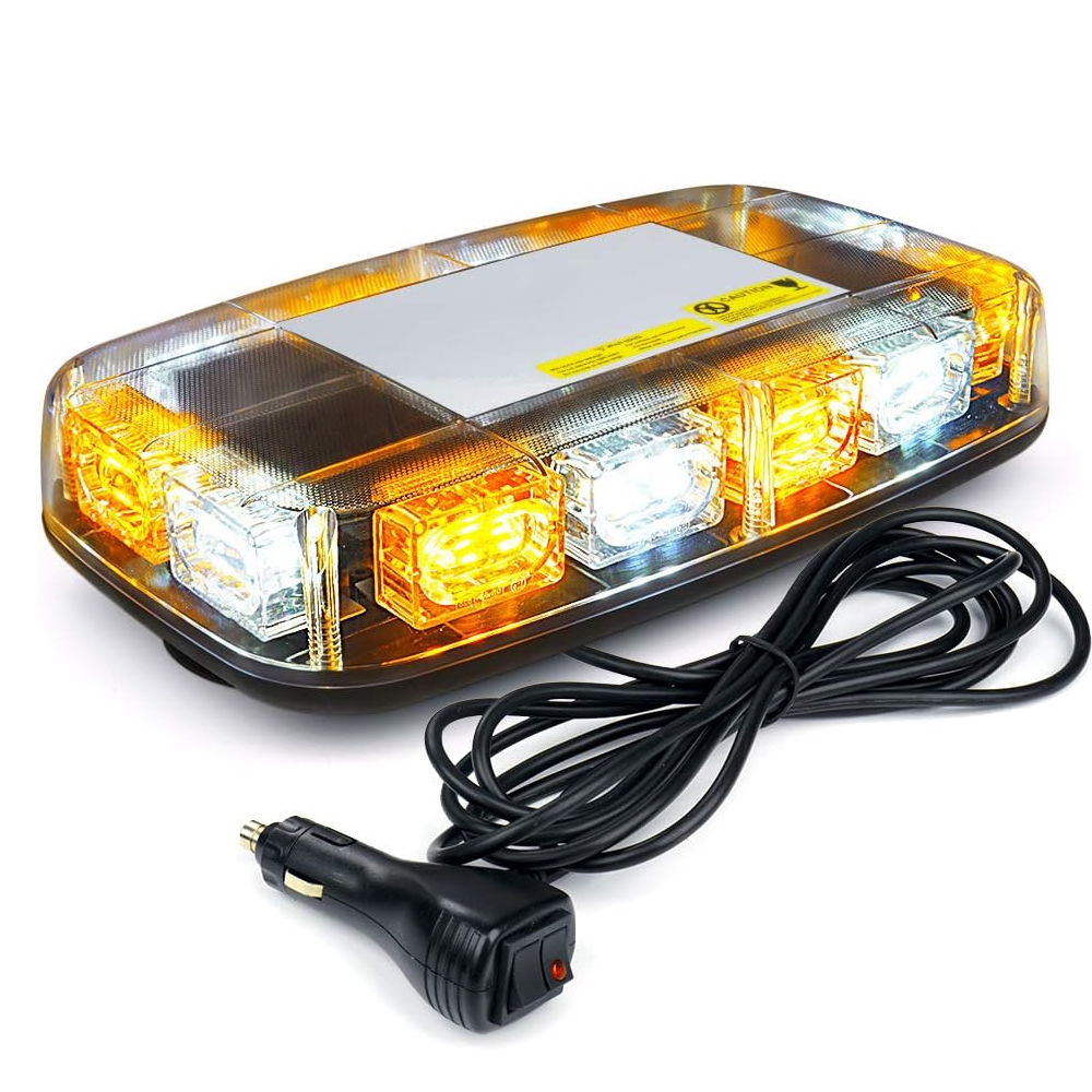 48 مصباح LED كهرماني اللون لأض - مراجعة Sos Light Strobe وسعره