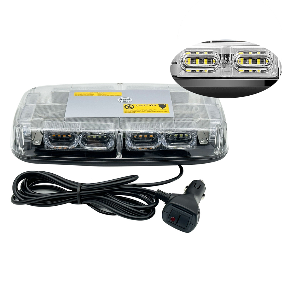 48 مصباح LED كهرماني اللون لأض - مراجعة Sos Light Strobe وسعره
