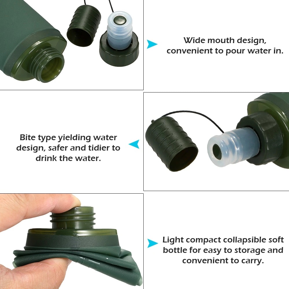 حقيبة ماء قابلة للطي سعة 250 م - مراجعة Water Bag Collapsible وسعره