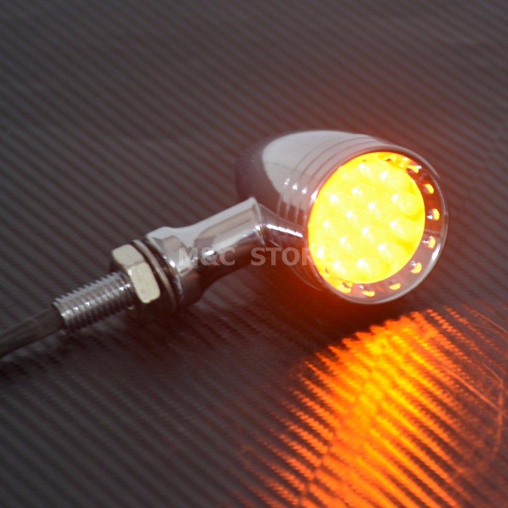 دراجة نارية LED بدوره إشارة رص - مراجعة Signal Panel Orange وسعره