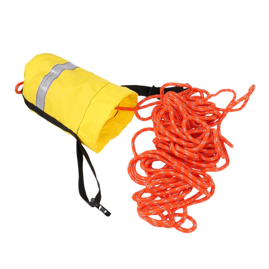حقيبة إنقاذ عاكسة للضوء مع حبل - مراجعة Rescue Rope Throw وسعره