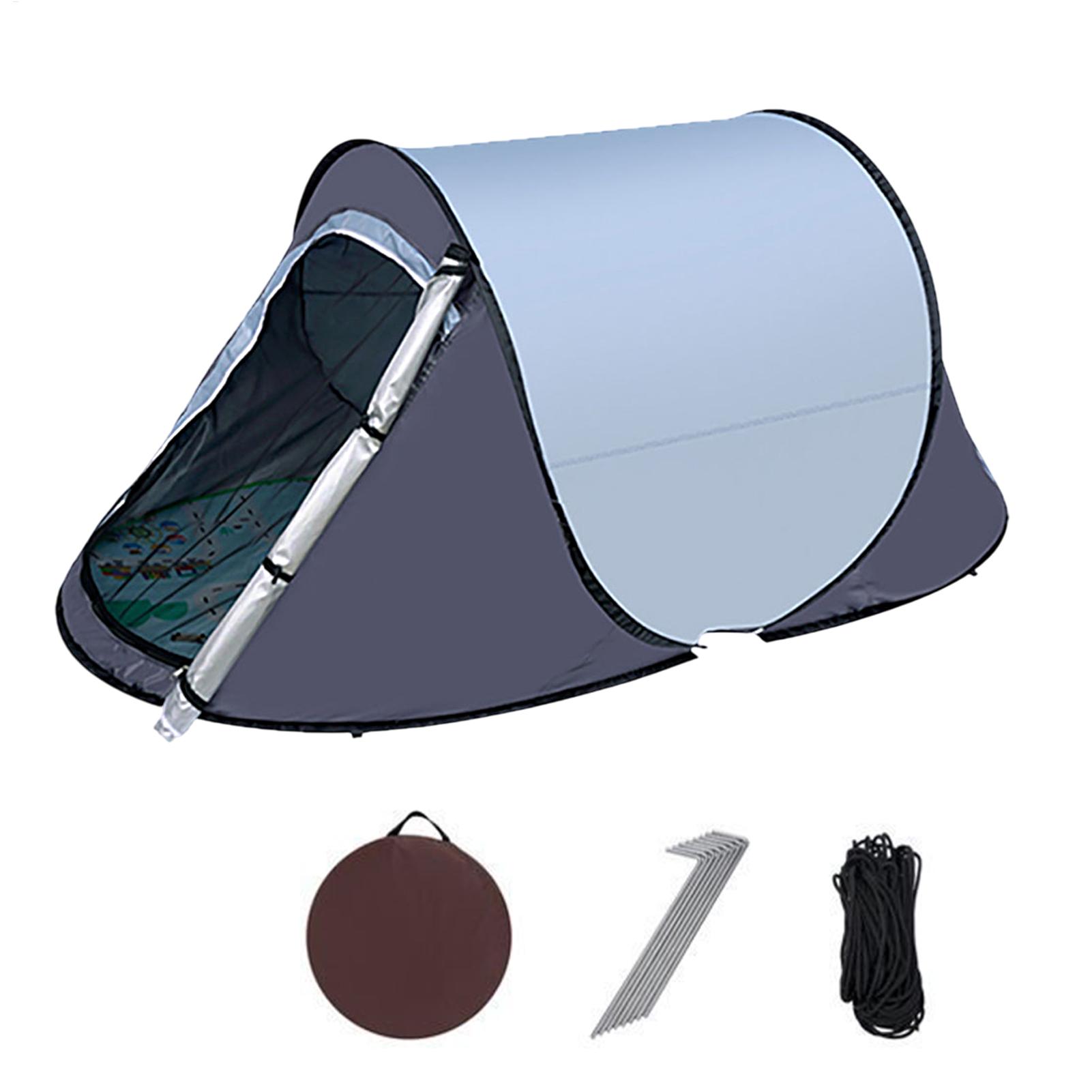 خيمة تخييم مفتوحة أوتوماتيكية  - مراجعة Emergency Mylar Tent وسعره