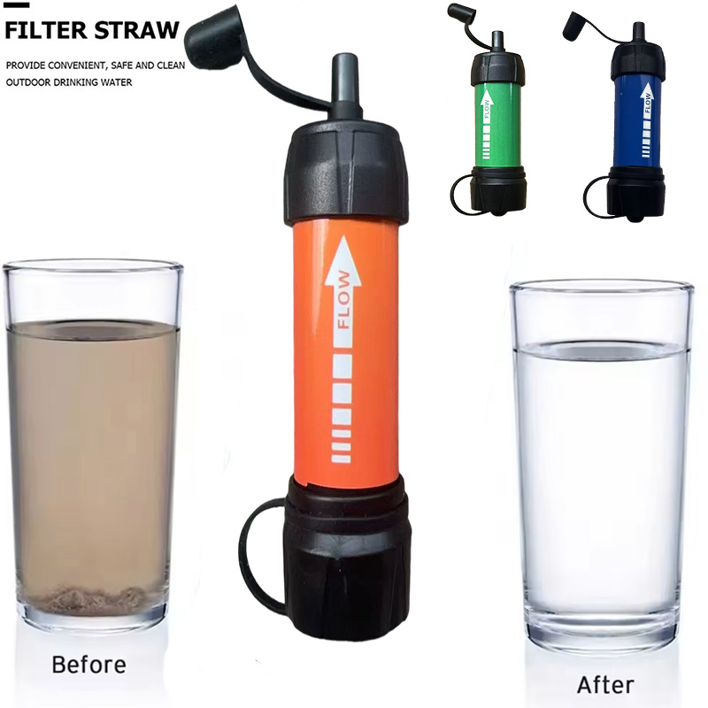 فلتر مياه محمول خارجي للبقاء ع - مراجعة Water Purification Straw وسعره