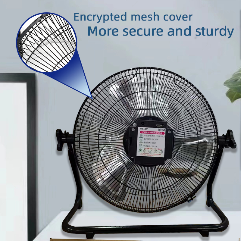 مروحة شمسية محمولة قابلة لإعاد - مراجعة Solar Emergency Charger وسعره