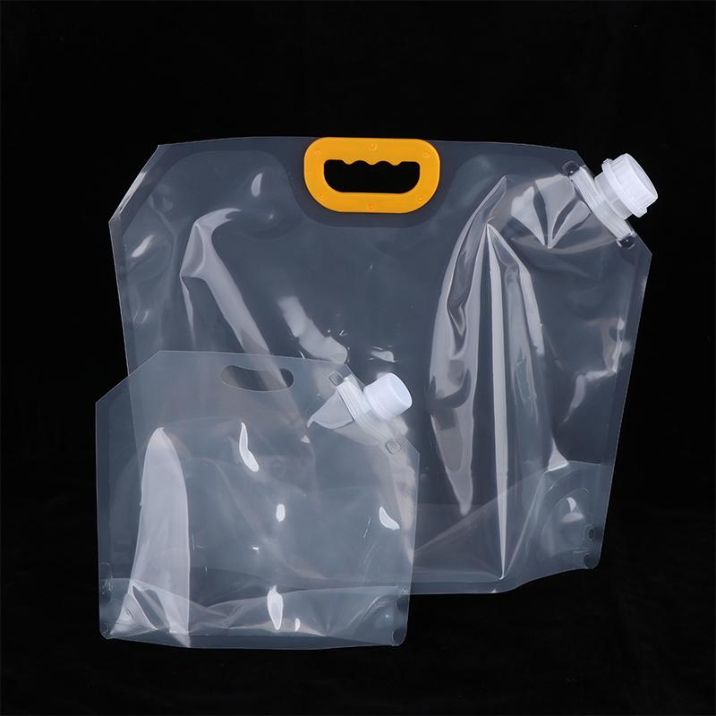 1/5 قطعة 1L-10L حاوية المياه ا - مراجعة Water Bag Collapsible وسعره
