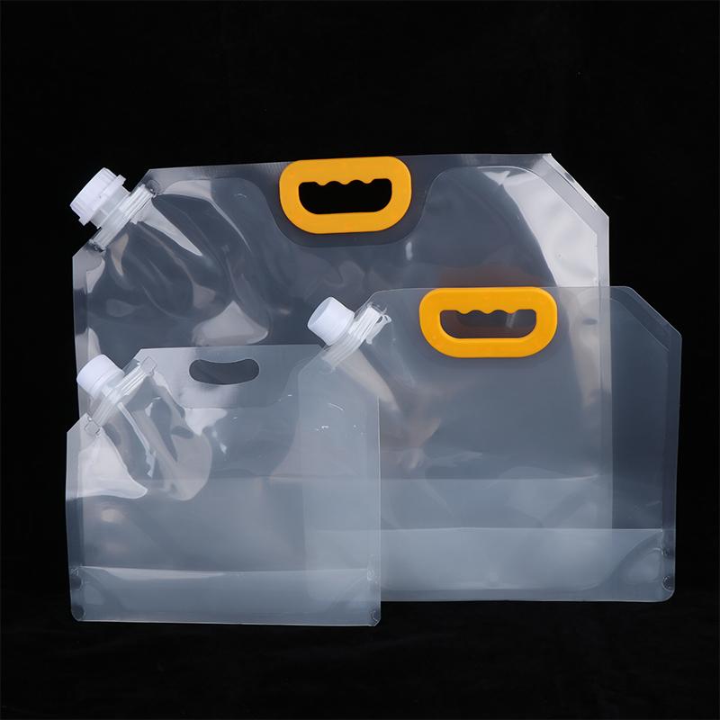 1/5 قطعة 1L-10L حاوية المياه ا - مراجعة Water Bag Collapsible وسعره