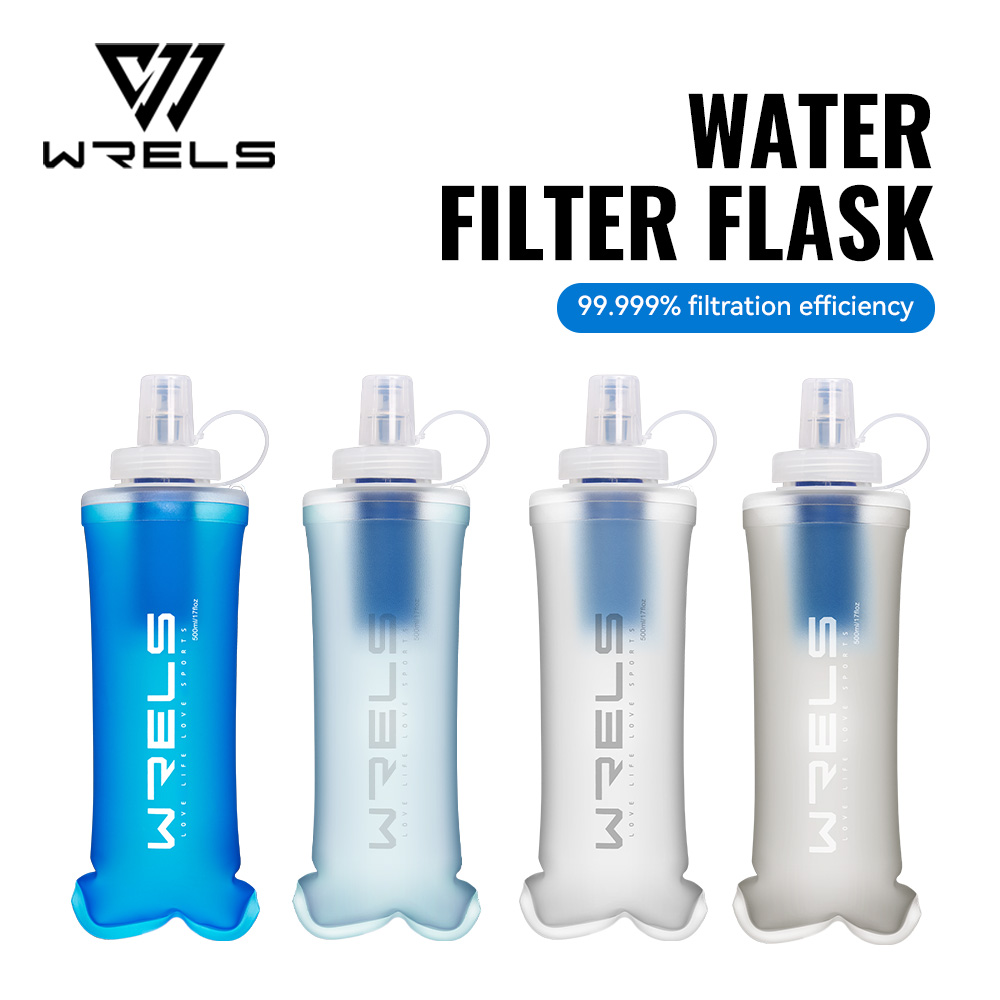 زجاجة مياه قابلة للطي مع فلتر  - مراجعة Water Bag Collapsible وسعره